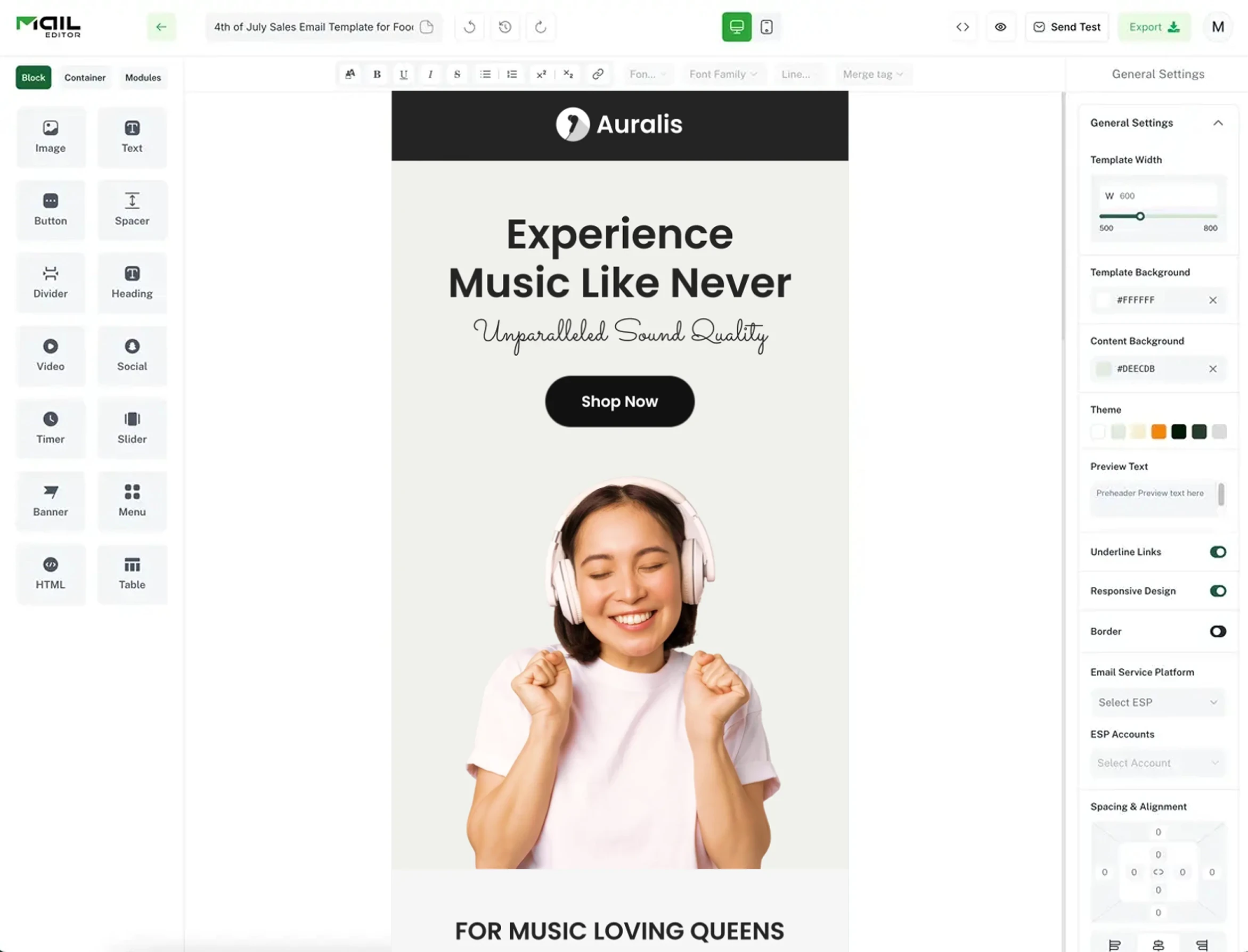 Edit Audio Equipment Emails Faster