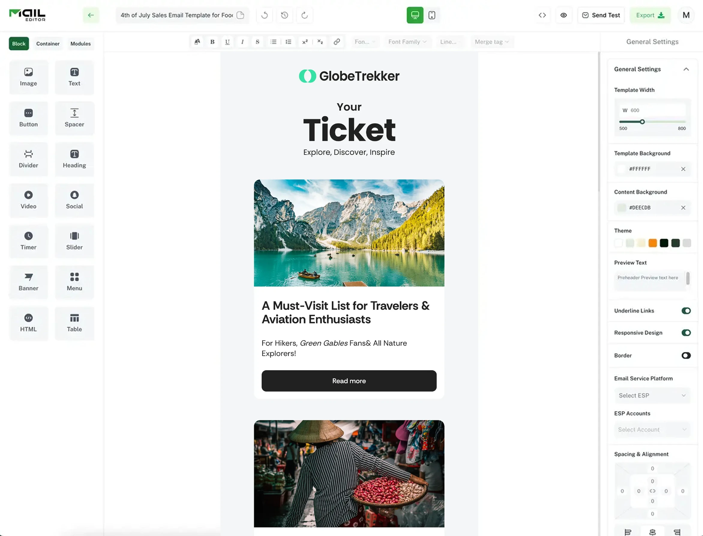 Edit Travel Tourism Emails Faster