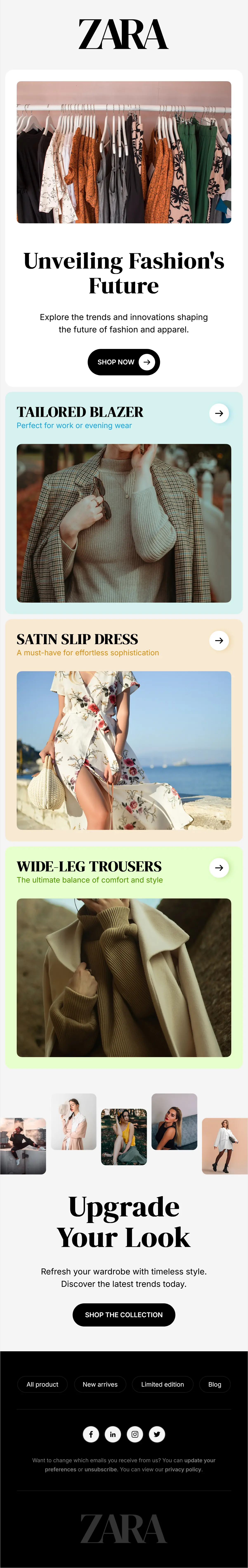 Fashion & Apparel Newsletter Template
